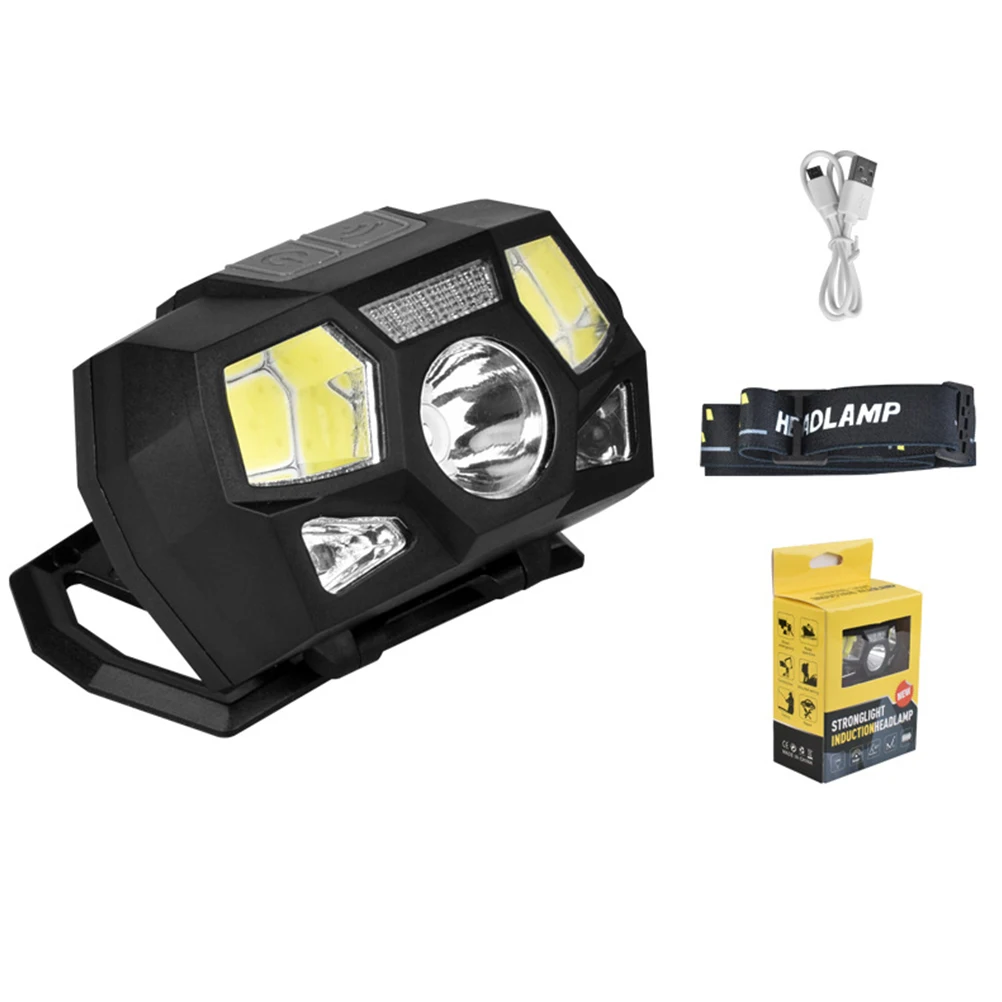 2pcs Waterproof Motion Sensor Xpe Cob Led Headlamp Usb Rechargeable Light For Hunting Camping Cycling Hiking Fishing Outdoor
2pcs Waterproof Motion Sensor Xpe Cob Led Headlamp Usb Rechargeable Light For Hunting Camping Cycling Hiking Fishing Outdoor