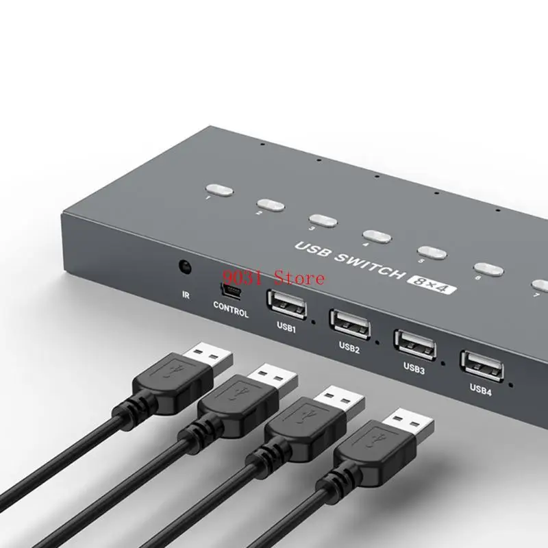 USB Manual Sharing Switching 8 Port USB -преобразователи Splitter для 8 ПК Поделитесь USB Printer
USB Manual Sharing Switching 8 Port USB -преобразователи Splitter для 8 ПК Поделитесь USB Printer