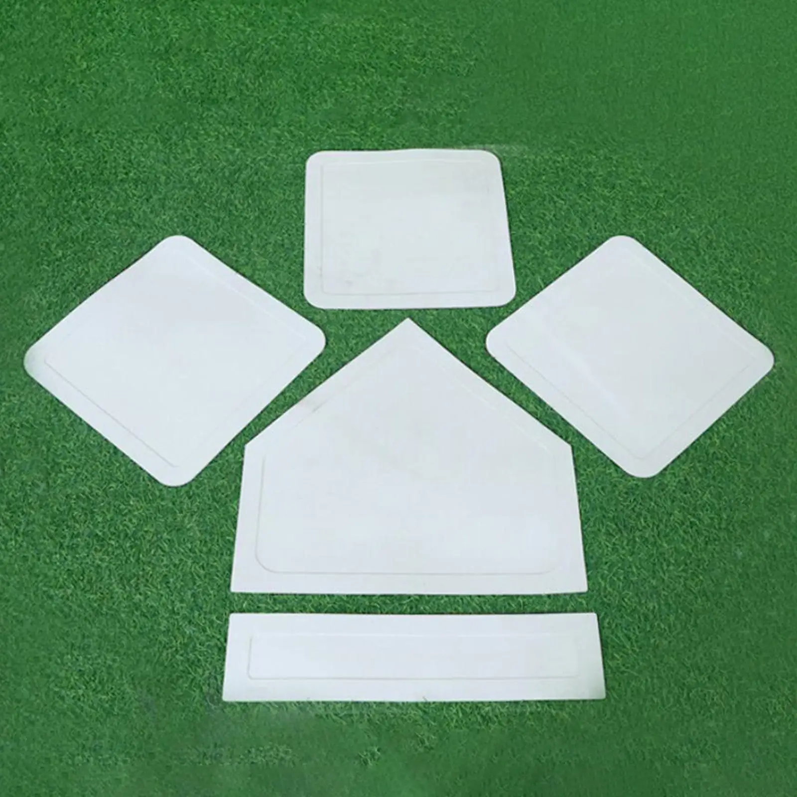 Baseball Throw Down Base Kit Lightweight Rubber Softball Bases Set for Home Park Field Practice
Baseball Throw Down Base Kit Lightweight Rubber Softball Bases Set for Home Park Field Practice