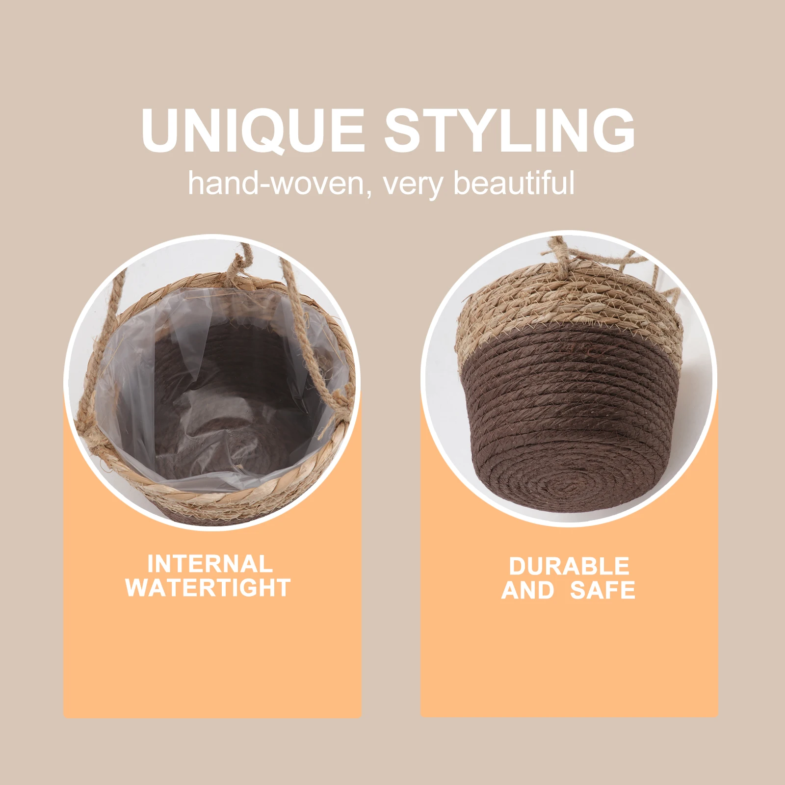 Hanging Flower Pot Plant Basket Wall Decor Storage Bin Vegetable Holder Long Lasting Durable Unique Design Garden
Hanging Flower Pot Plant Basket Wall Decor Storage Bin Vegetable Holder Long Lasting Durable Unique Design Garden