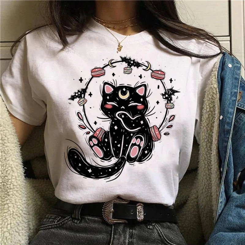New Short-Sleeved T-Shirts, Cute Cats, Animals Funny Women'S Tops Casual Women'S Fashion, Beautiful Summer Female Tshirt Tops
New Short-Sleeved T-Shirts, Cute Cats, Animals Funny Women'S Tops Casual Women'S Fashion, Beautiful Summer Female Tshirt Tops