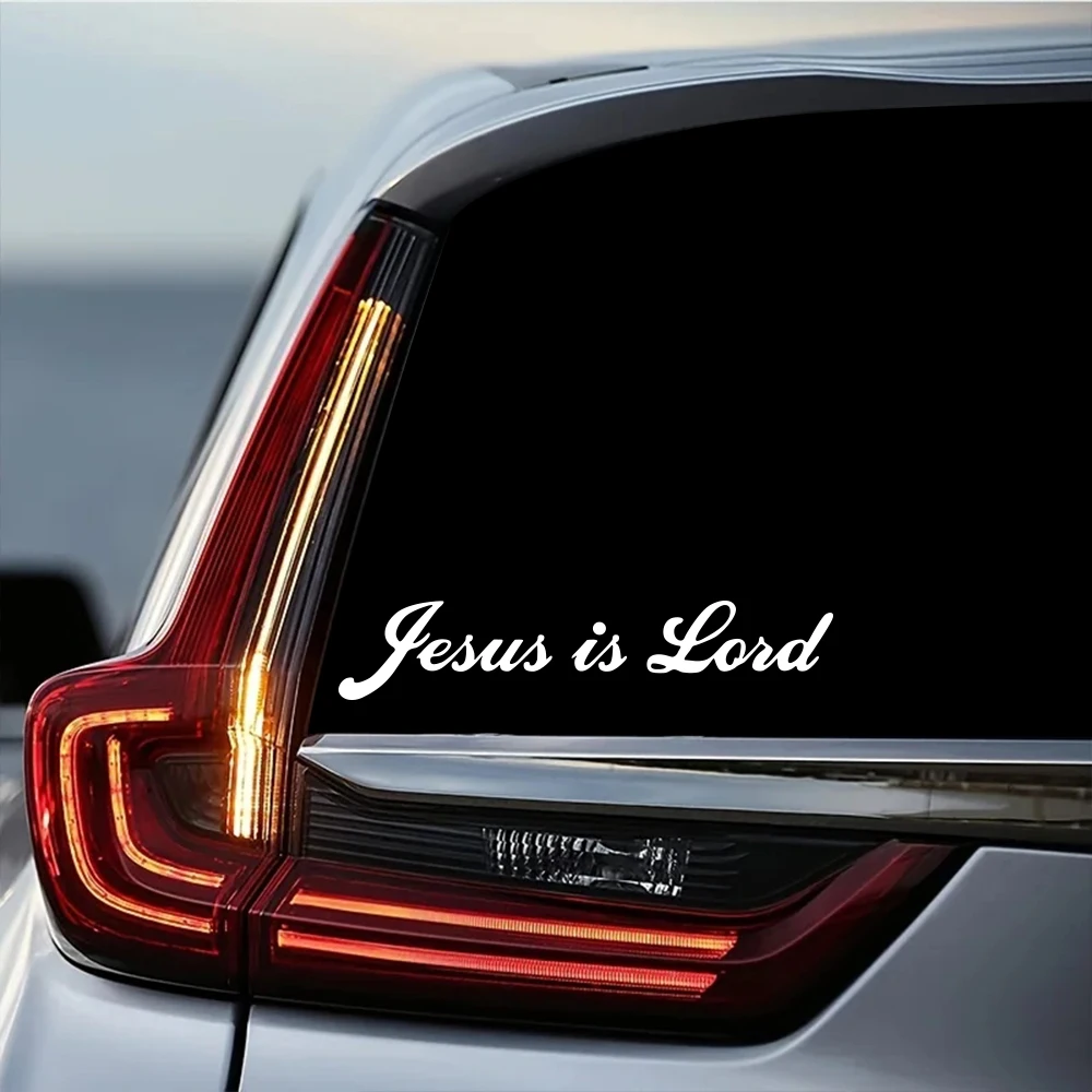 Jesus Is Lord Vinyl Decal Car Stickers for Truck SUV Window Bumper Decor
Jesus Is Lord Vinyl Decal Car Stickers for Truck SUV Window Bumper Decor