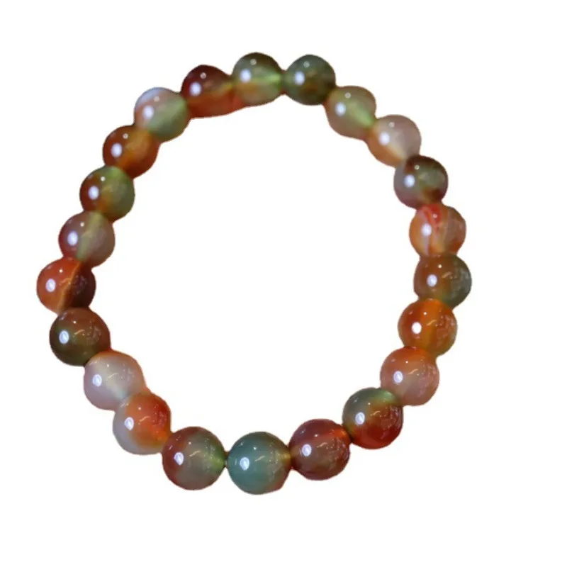 Natural 8MM Peacock Agate Colorful Agate Round Bead Bracelet for Women Dreamy Agate Bracelet Gifts
Natural 8MM Peacock Agate Colorful Agate Round Bead Bracelet for Women Dreamy Agate Bracelet Gifts