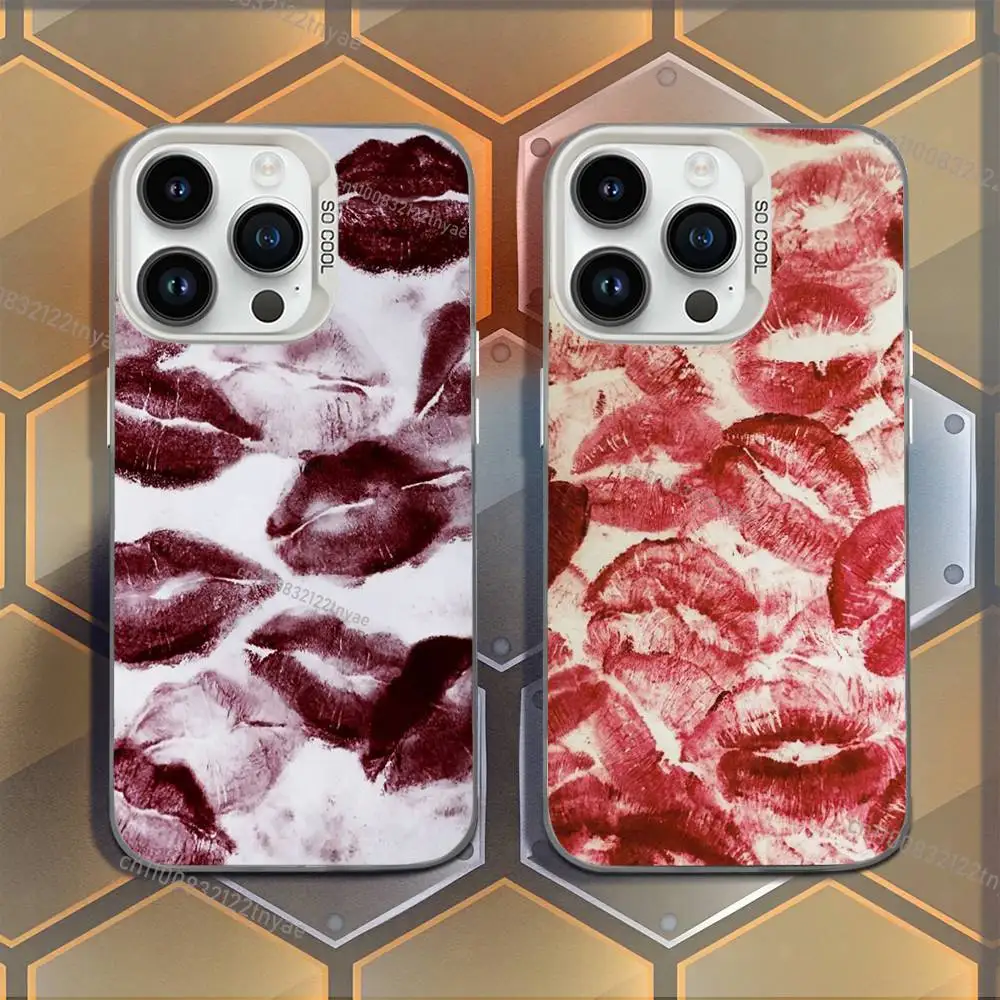 Red Sexy Lips Phone Case For iPhone 17,16,15,14,13,12,11,Mini,Pro,E,MAX White Candy Matte Shockproof Cover
Red Sexy Lips Phone Case For iPhone 17,16,15,14,13,12,11,Mini,Pro,E,MAX White Candy Matte Shockproof Cover
