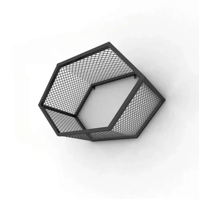 Hexagonal Wall Golden Storage Rack Creative Lattice Frame Artistic Living Room Light Luxury Storage Rack Bookshelf
Hexagonal Wall Golden Storage Rack Creative Lattice Frame Artistic Living Room Light Luxury Storage Rack Bookshelf