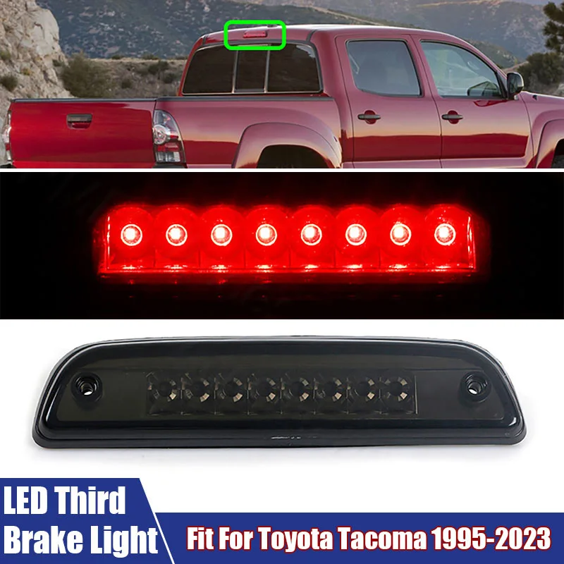 Фонарь заднего тормоза для Toyota Tacoma 1995-2023 (не для 4-дверной двойной кабины)
Фонарь заднего тормоза для Toyota Tacoma 1995-2023 (не для 4-дверной двойной кабины)
