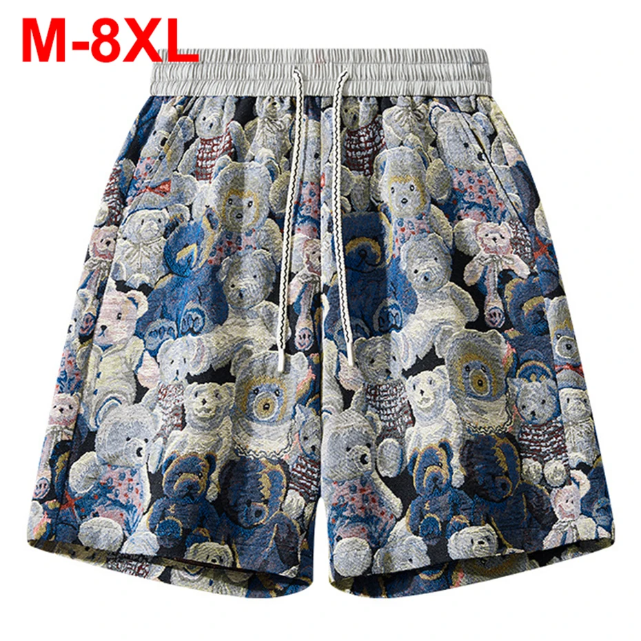 8XL шорты больших размеров, мужские летние модные шорты с рисунком медведя, повседневные свободные мужские шорты, большой размер 6XL 7XL
8XL шорты больших размеров, мужские летние модные шорты с рисунком медведя, повседневные свободные мужские шорты, большой размер 6XL 7XL