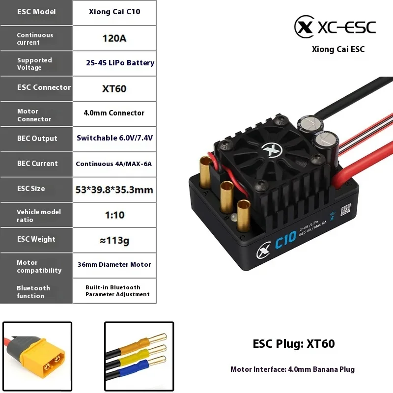 Горячий радиоуправляемый водонепроницаемый бесщеточный электрический тюнинг серии C 60a 80a 120a 160a Модель автомобиля с дистанционным управлением со встроенной функцией Bluetooth
Горячий радиоуправляемый водонепроницаемый бесщеточный электрический тюнинг серии C 60a 80a 120a 160a Модель автомобиля с дистанционным управлением со встроенной функцией Bluetooth