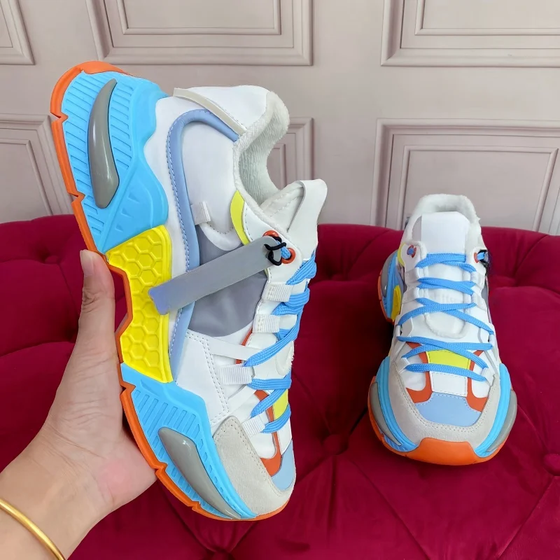 New Fashion Men Women Sneakers Comfort Breathable Round Toe Flats Thick Sole Outdoor Mixed Color Sports Casual Walking Shoes
New Fashion Men Women Sneakers Comfort Breathable Round Toe Flats Thick Sole Outdoor Mixed Color Sports Casual Walking Shoes