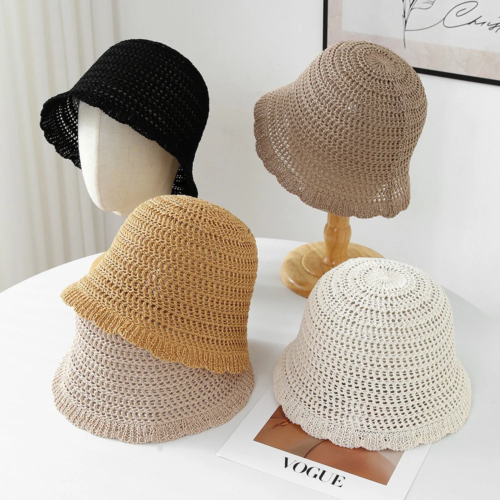 Women's Bucket Hat Spring Summer Hats For Women Short Brim Sunshade Breathable Fisherman Cap Travel Sun Hat Female New Fashion
Women's Bucket Hat Spring Summer Hats For Women Short Brim Sunshade Breathable Fisherman Cap Travel Sun Hat Female New Fashion