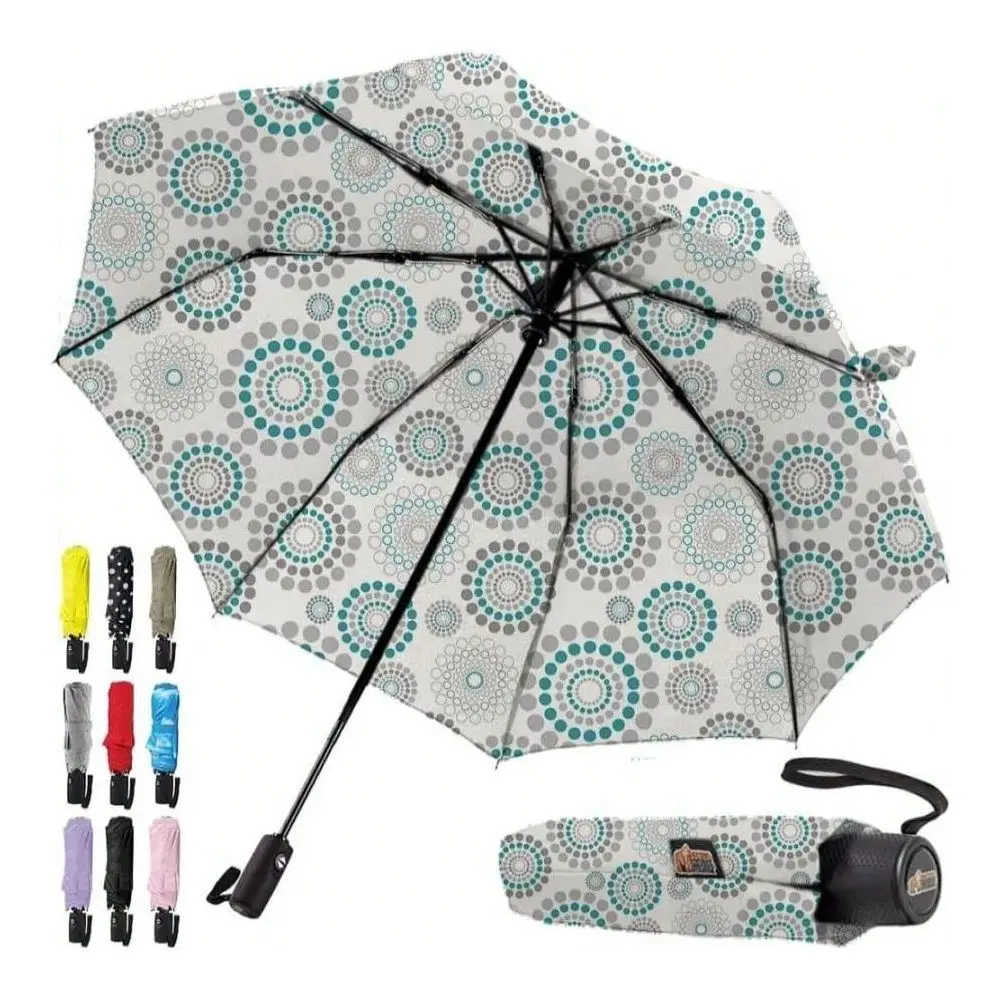 GRIP Windproof Compact Stick Umbrella For Rain, Travel OneClick Automatic Open And Close, Strong, Lightweight, Stocking Stuffer
GRIP Windproof Compact Stick Umbrella For Rain, Travel OneClick Automatic Open And Close, Strong, Lightweight, Stocking Stuffer