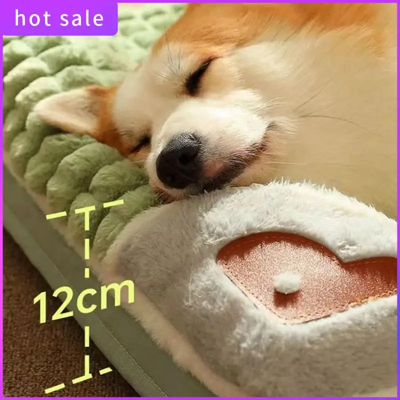 Pet Dog Bed Mat Dog Mat Protect Cervical Spine Detachable Dog House Indoor Comfort Coft Pet Supplies, Green, XL
Pet Dog Bed Mat Dog Mat Protect Cervical Spine Detachable Dog House Indoor Comfort Coft Pet Supplies, Green, XL