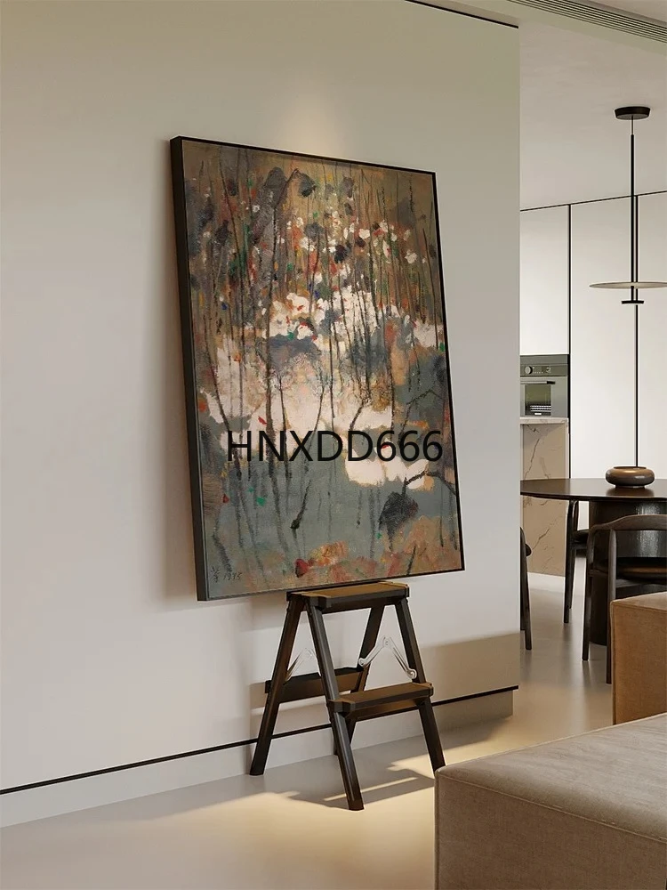 Abstract high-level hand-painted oil painting porch corridor end decorative painting
Abstract high-level hand-painted oil painting porch corridor end decorative painting