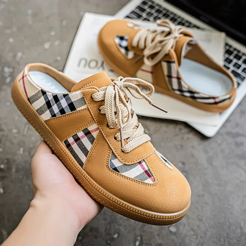 2025 New Baotou Half Slippers New Thick Soled Lightweight, Comfortable, Wear Resistant Casual Shoes Size 39-44
2025 New Baotou Half Slippers New Thick Soled Lightweight, Comfortable, Wear Resistant Casual Shoes Size 39-44