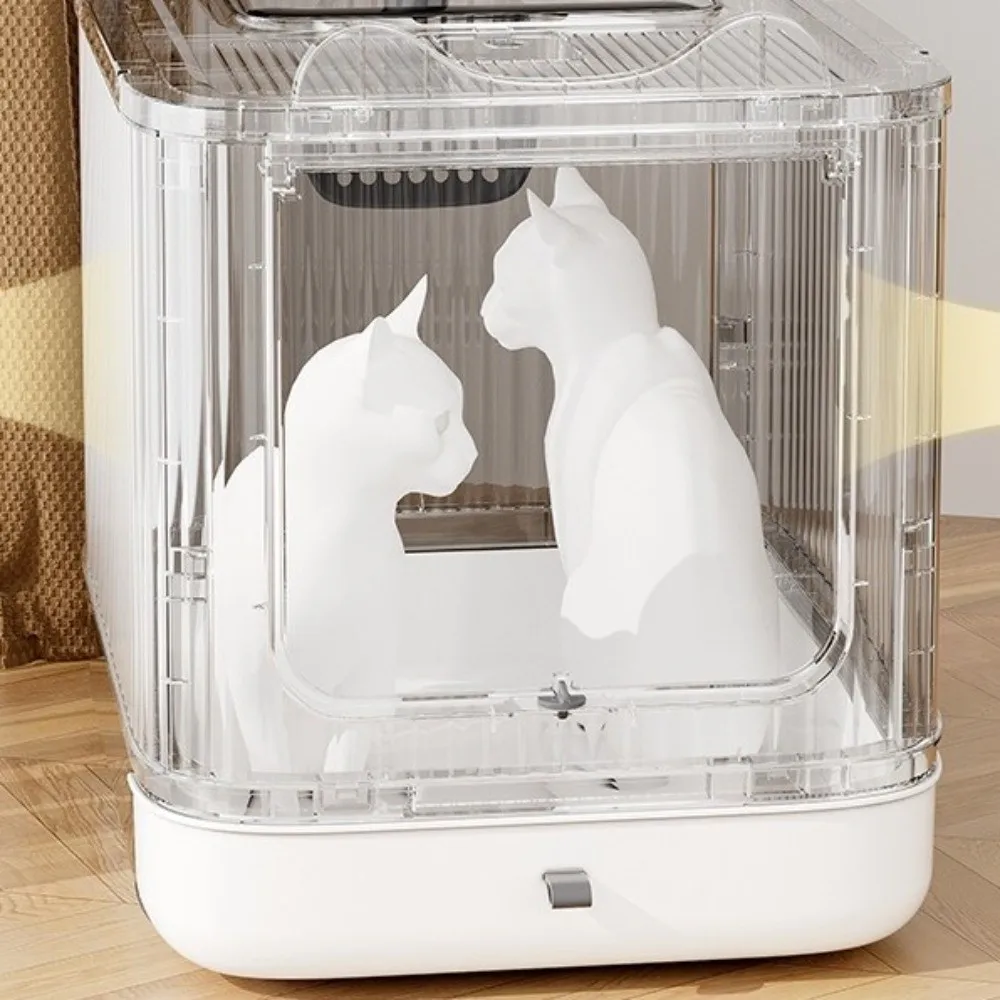 Anti Splash Enclosed Cat Litter Box Odor Sealing Drawer Top Entry Litter Tray Waterproof Fully Enclosed Cat Toilet Tray
Anti Splash Enclosed Cat Litter Box Odor Sealing Drawer Top Entry Litter Tray Waterproof Fully Enclosed Cat Toilet Tray