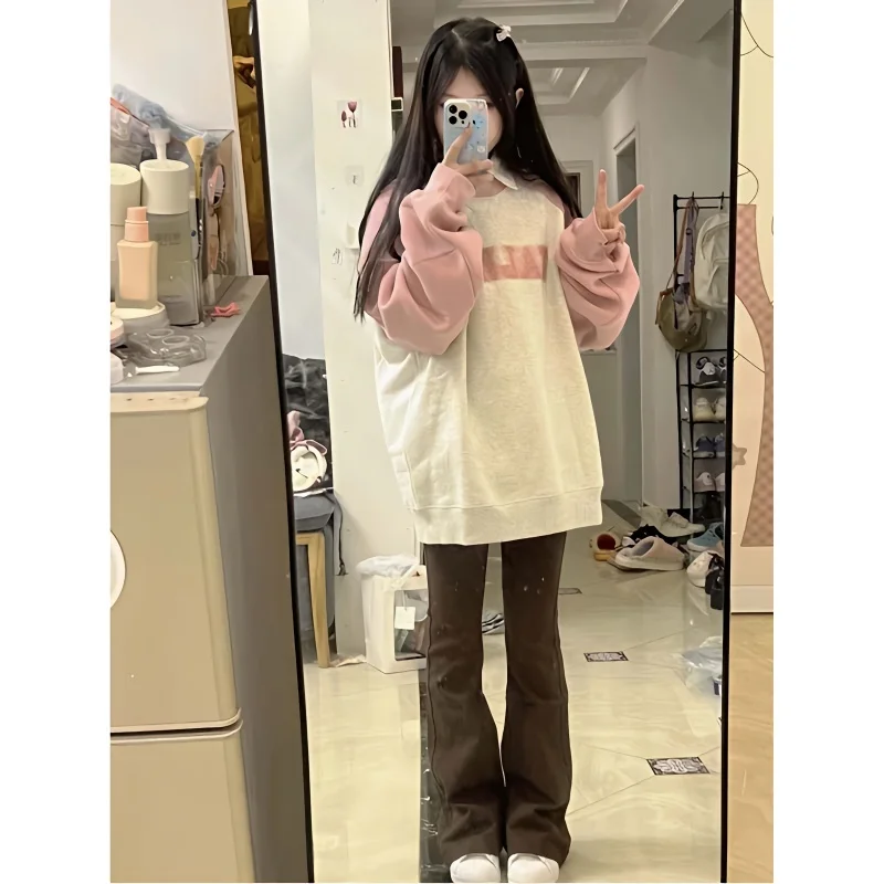 Женские укороченные толстовки, осенняя женская одежда, офисные толстовки, вкороченные эмо-винные топы в стиле панк, весенние топы, вес Y2K
Женские укороченные толстовки, осенняя женская одежда, офисные толстовки, вкороченные эмо-винные топы в стиле панк, весенние топы, вес Y2K