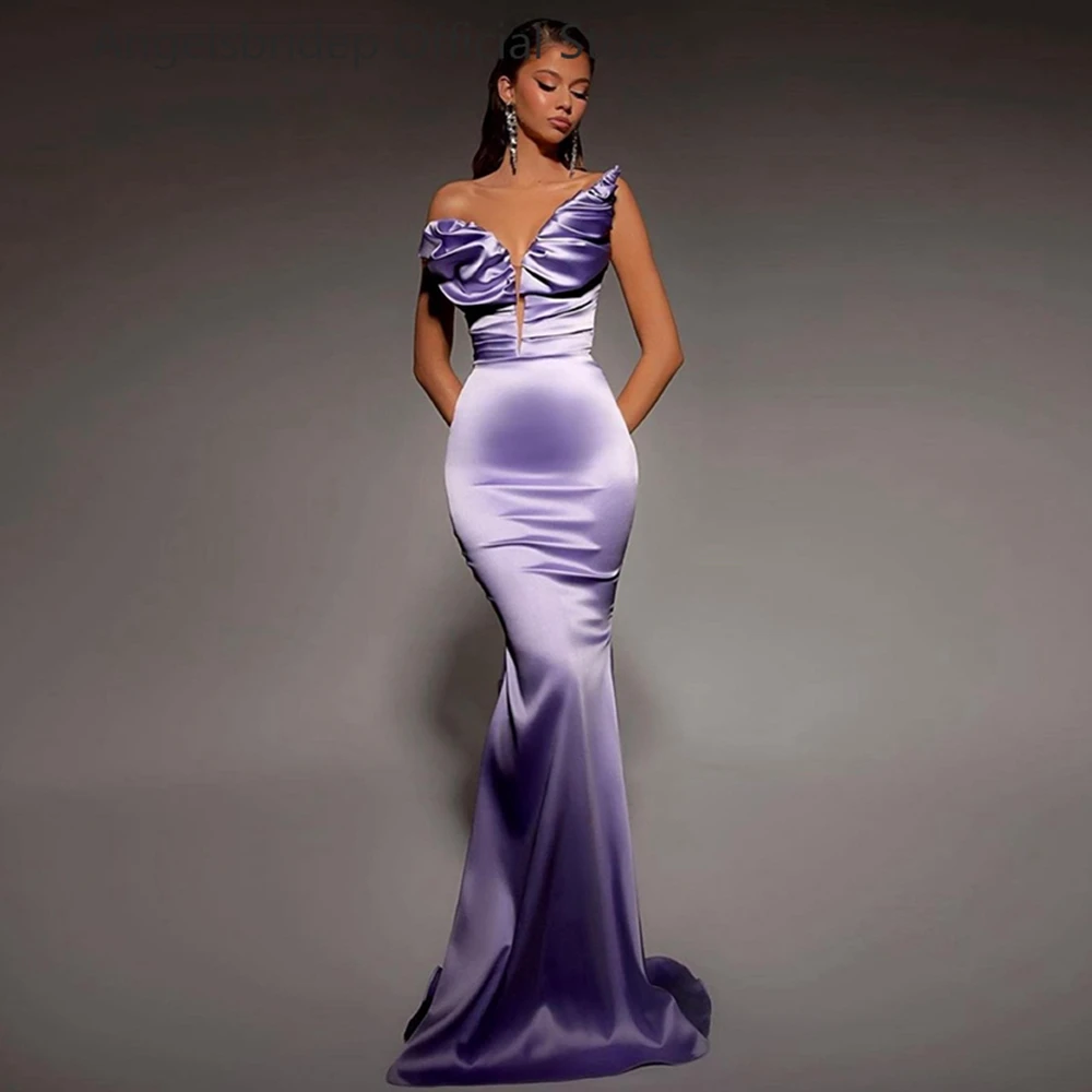 Angelsbridep Sleeveless Purple Evening Dresses Formal Party Dresses Mermaid Pleat Evening Gowns Vestidos De Noche Prom Gowns
Angelsbridep Sleeveless Purple Evening Dresses Formal Party Dresses Mermaid Pleat Evening Gowns Vestidos De Noche Prom Gowns