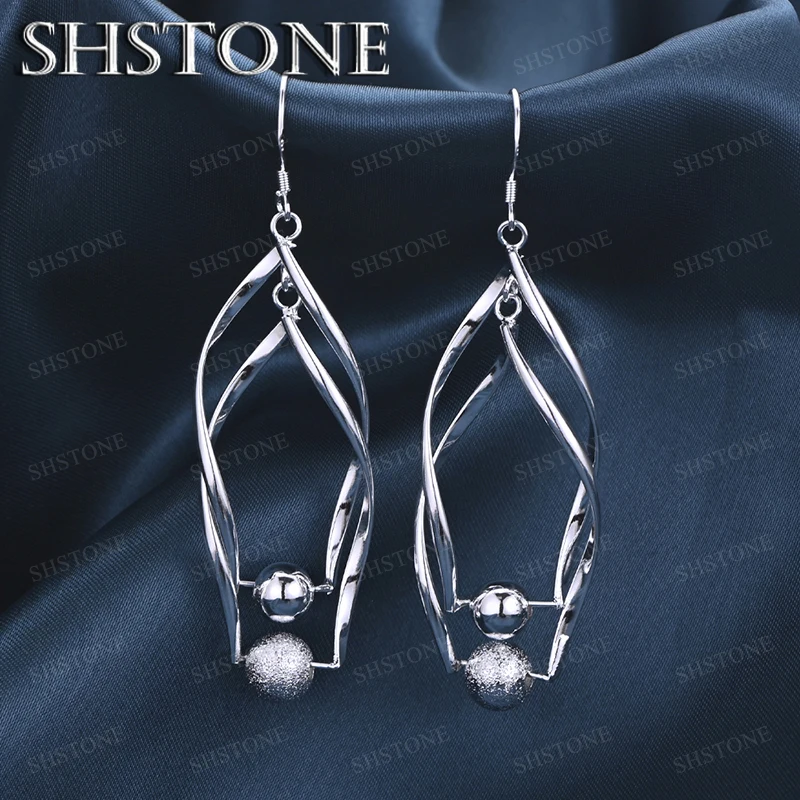 Premium 925 Sterling Silver Smooth Frosted Bead Drop Earrings For Women New Style Jewelry Fashion Party Anniversaries Accessorie
Premium 925 Sterling Silver Smooth Frosted Bead Drop Earrings For Women New Style Jewelry Fashion Party Anniversaries Accessorie