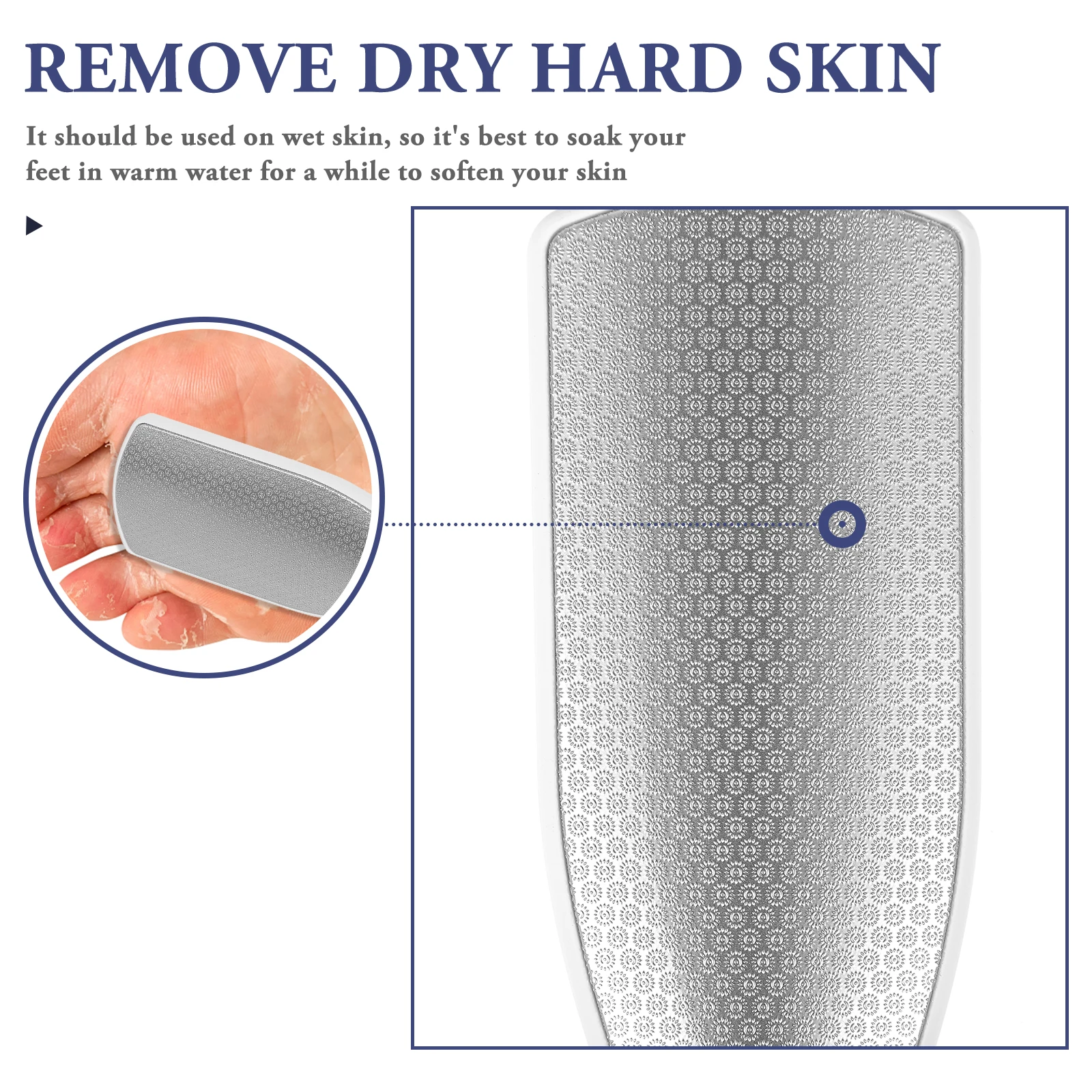 Double Sided Foot Rasp Pedicure Grinder Callus File Stainless Steel Trimmer Salon Care Dead Skin Remover Hard Skin Tool Portable
Double Sided Foot Rasp Pedicure Grinder Callus File Stainless Steel Trimmer Salon Care Dead Skin Remover Hard Skin Tool Portable