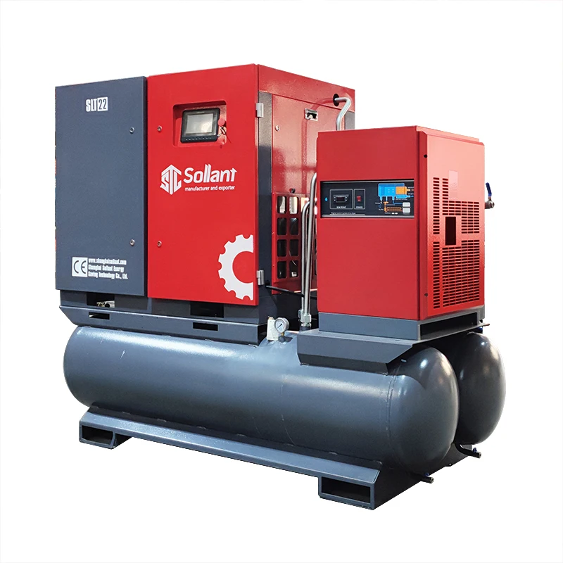 Air Compressor with Dryer Screw Compressor 4-in-1rotary Electric Permanent Magnet Screw air Compressor
Air Compressor with Dryer Screw Compressor 4-in-1rotary Electric Permanent Magnet Screw air Compressor