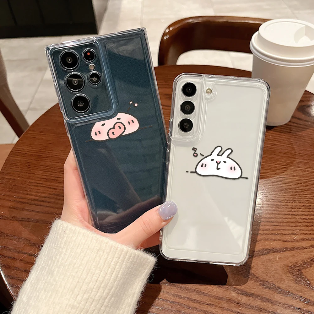 Cartoon Cute Pig Phone Case For Samsung Galaxy S23 S23Ultra S22 Ultra S21 Plus S20Ultra S20 FE 5G Cases Transparent Soft Cover
Cartoon Cute Pig Phone Case For Samsung Galaxy S23 S23Ultra S22 Ultra S21 Plus S20Ultra S20 FE 5G Cases Transparent Soft Cover