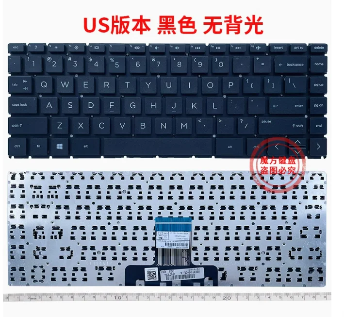 Клавиатура США без подсветки для HP 14-BD 14-CC 14-CD 14m-cd 14-CE 14-CF 14-CK 14-CM 14S-DK 14S-DF TPN-I131
Клавиатура США без подсветки для HP 14-BD 14-CC 14-CD 14m-cd 14-CE 14-CF 14-CK 14-CM 14S-DK 14S-DF TPN-I131