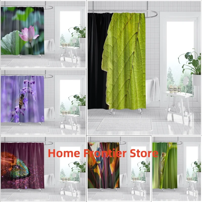 Tropical Plant Leaf Flower Shower Curtain Household Waterproof Fabric Modern Nordic Style Bathroom Curtain
Tropical Plant Leaf Flower Shower Curtain Household Waterproof Fabric Modern Nordic Style Bathroom Curtain