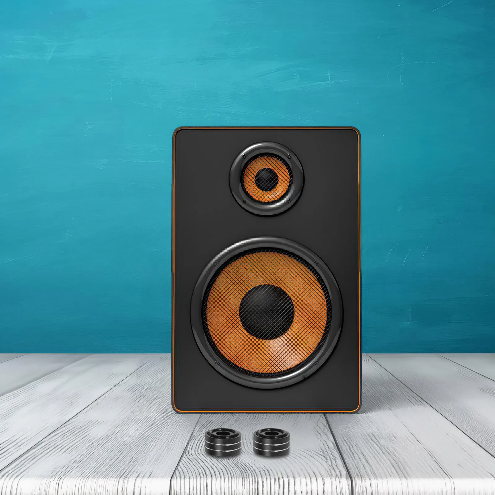 4Pcs Speaker Isolation Feet Mats Aluminum Alloy Anti-Slip Shock Absorber Pads for Studio Subwoofer Amplifier Tower
4Pcs Speaker Isolation Feet Mats Aluminum Alloy Anti-Slip Shock Absorber Pads for Studio Subwoofer Amplifier Tower