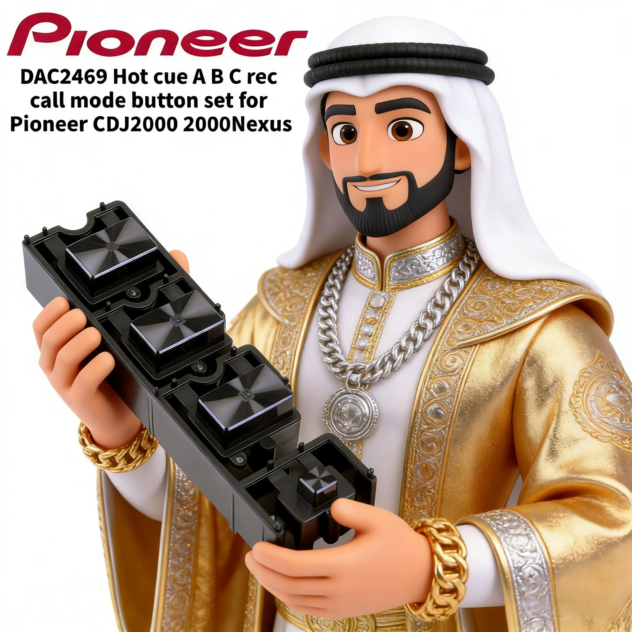 For Pioneer CDJ2000Nexus CDJ2000 ABC Sample Key HOT CUE External Key DAC2469
For Pioneer CDJ2000Nexus CDJ2000 ABC Sample Key HOT CUE External Key DAC2469