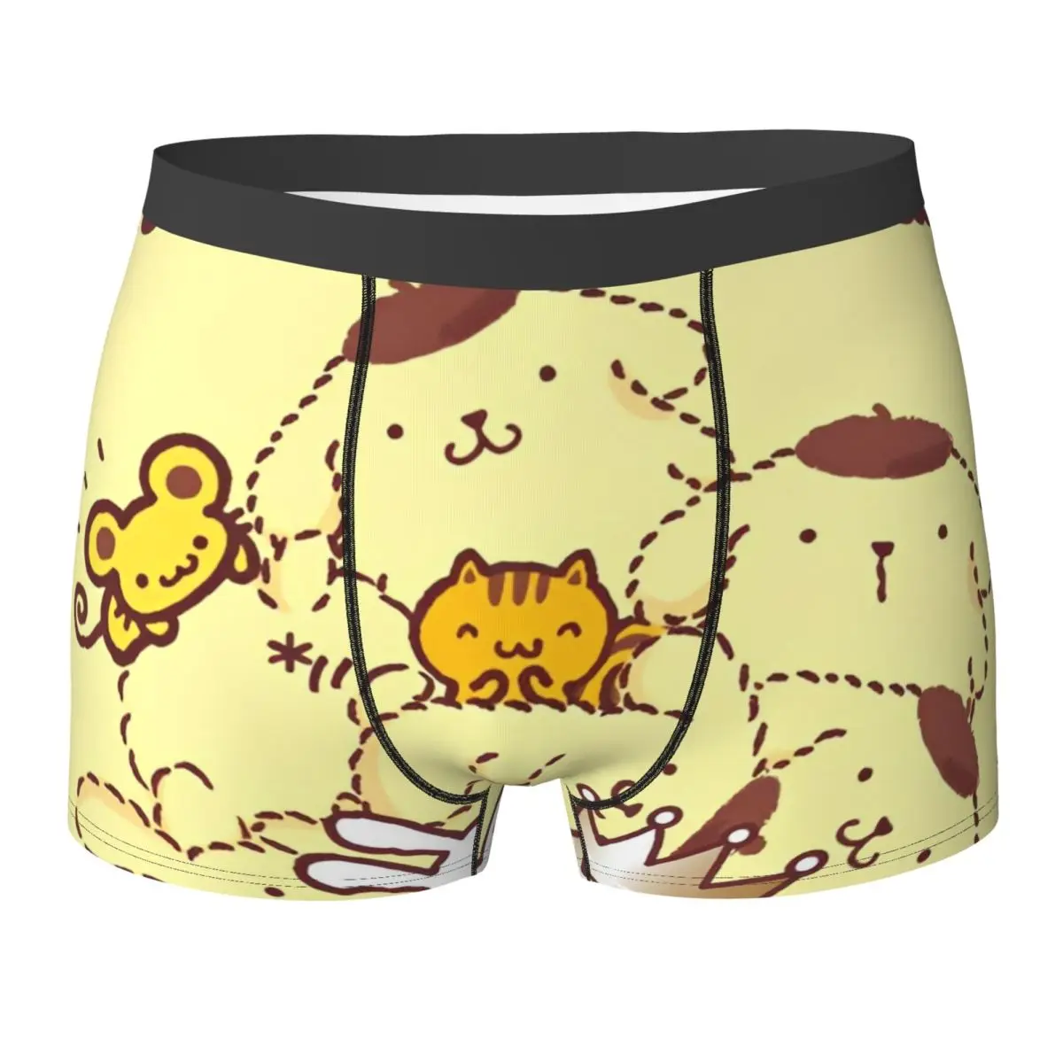 Pom Pom Purin, нижнее белье с героями мультфильмов, удобные трусы, шорты с принтом, трусы для мужчин, 3D чехол, большой размер, багажник
Pom Pom Purin, нижнее белье с героями мультфильмов, удобные трусы, шорты с принтом, трусы для мужчин, 3D чехол, большой размер, багажник
