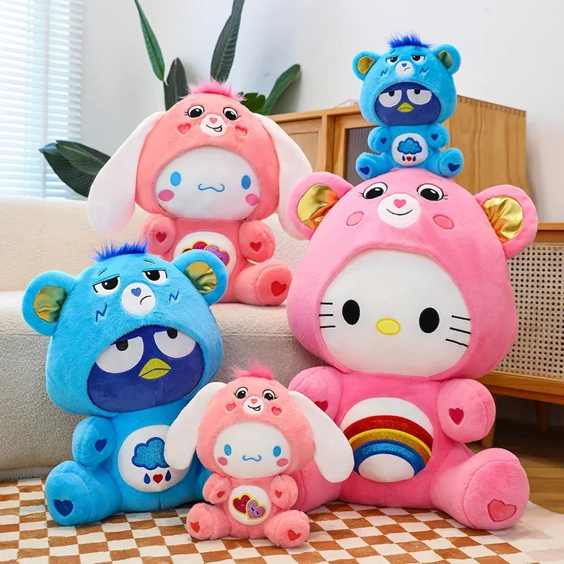 65cm Cute Sanrio Hello Kitty Cinnamoroll Badtz Maru Plush Toy Big Size Cross-dressing Lotso Soft Stuffed Pillow Doll KT Cat Gift
65cm Cute Sanrio Hello Kitty Cinnamoroll Badtz Maru Plush Toy Big Size Cross-dressing Lotso Soft Stuffed Pillow Doll KT Cat Gift