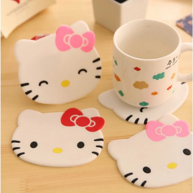 Kawaii hello kitty cartoon coaster cup insulation mat cute coaster bowl pad non-slip anime table mat kitchen accessories
Kawaii hello kitty cartoon coaster cup insulation mat cute coaster bowl pad non-slip anime table mat kitchen accessories