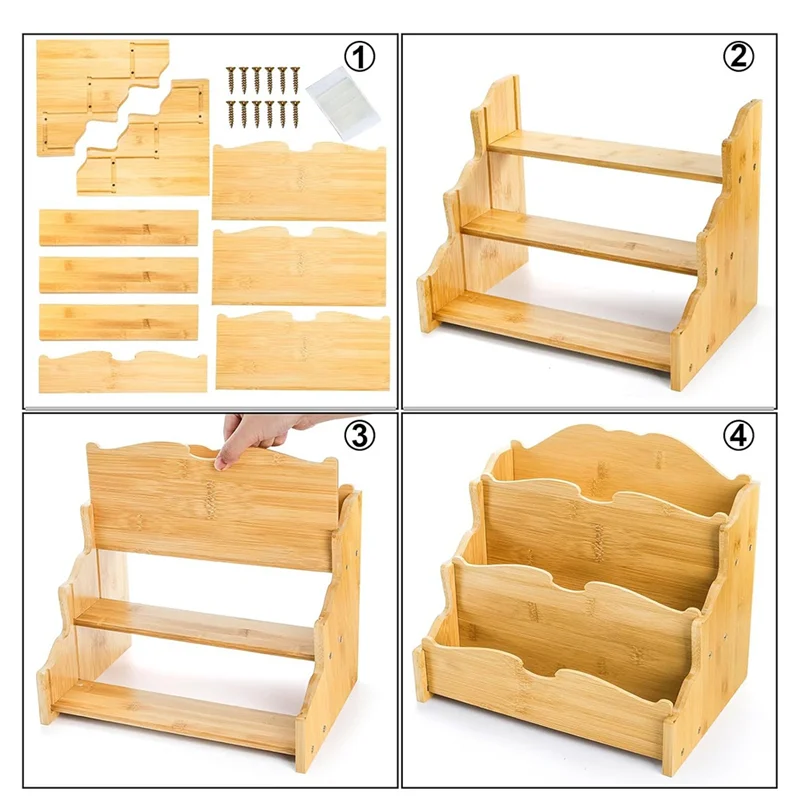 High Quality-Bamboo Greeting Card Display Stand 3 Tier Card Holder Sticker Display For Craft Show, Retail Counter, Brochure Hold
High Quality-Bamboo Greeting Card Display Stand 3 Tier Card Holder Sticker Display For Craft Show, Retail Counter, Brochure Hold