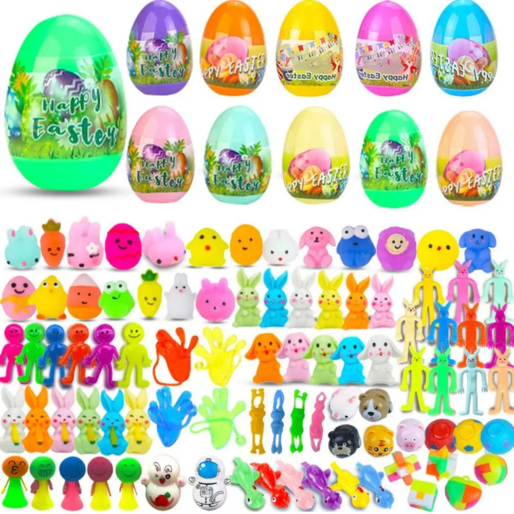 10PCS NEW Multicolor Easter Capsule Toys Random Filler Plastic Twisted Egg Blind Box Openable Easter Egg Toy Festival Supplies
10PCS NEW Multicolor Easter Capsule Toys Random Filler Plastic Twisted Egg Blind Box Openable Easter Egg Toy Festival Supplies