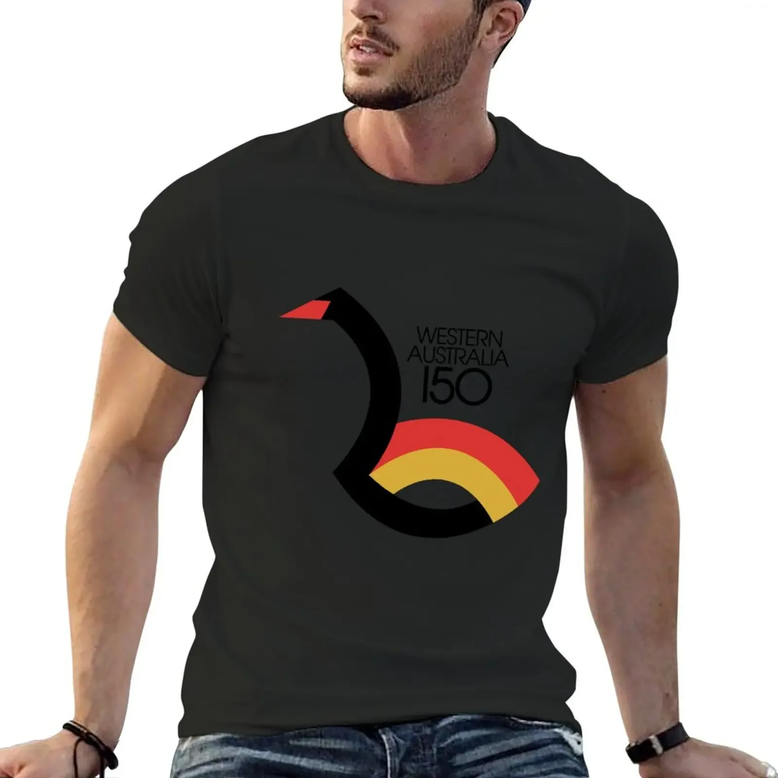 Western Australia 150 T-Shirt Short sleeve tee summer top anime clothes new edition mens workout shirts
Western Australia 150 T-Shirt Short sleeve tee summer top anime clothes new edition mens workout shirts
