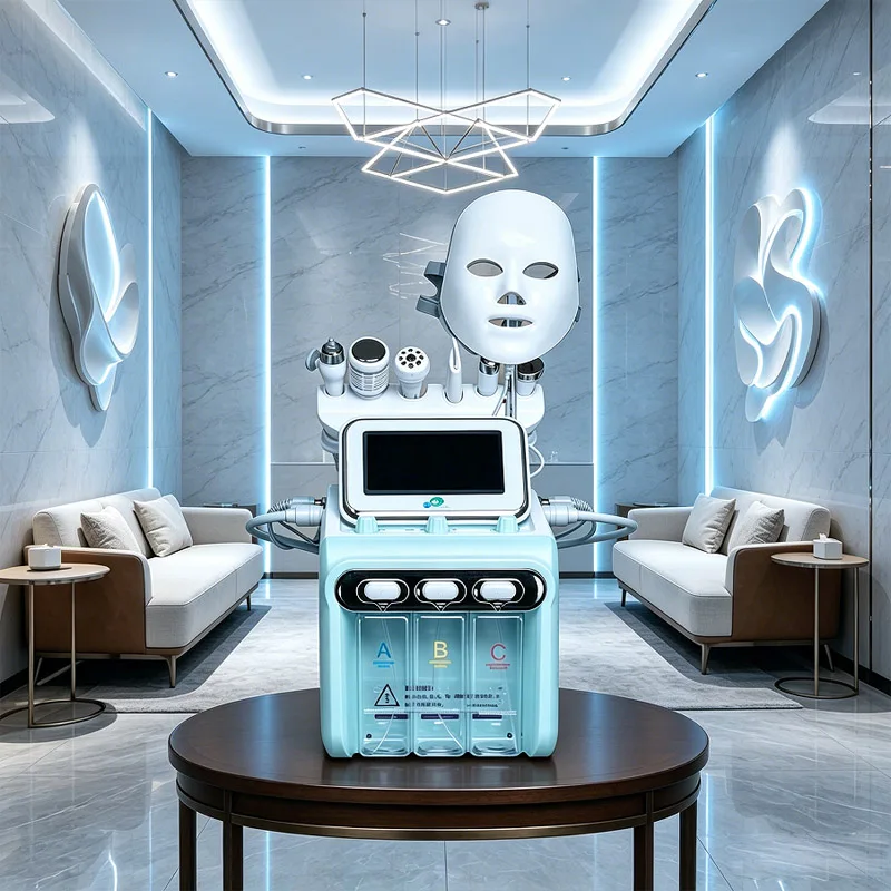 New Multi Functional 7-in-1 Beauty Machine Deep Clean Skin Lifting Water Oxygen Spray Bubble Skin Care SPA Beauty Equipment
New Multi Functional 7-in-1 Beauty Machine Deep Clean Skin Lifting Water Oxygen Spray Bubble Skin Care SPA Beauty Equipment