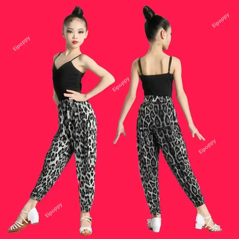Dance Dresses Ballroom Suits Vest And Leopard Print Pants Salsa Samba Costume
Dance Dresses Ballroom Suits Vest And Leopard Print Pants Salsa Samba Costume
