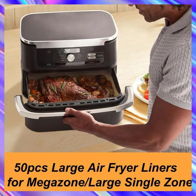 BAAD 150PCS Air Fryer Liners Disposable, Liners For Air Fryer Basket, Air Fryer Parchment Paper Liners For Ninja Dual
BAAD 150PCS Air Fryer Liners Disposable, Liners For Air Fryer Basket, Air Fryer Parchment Paper Liners For Ninja Dual