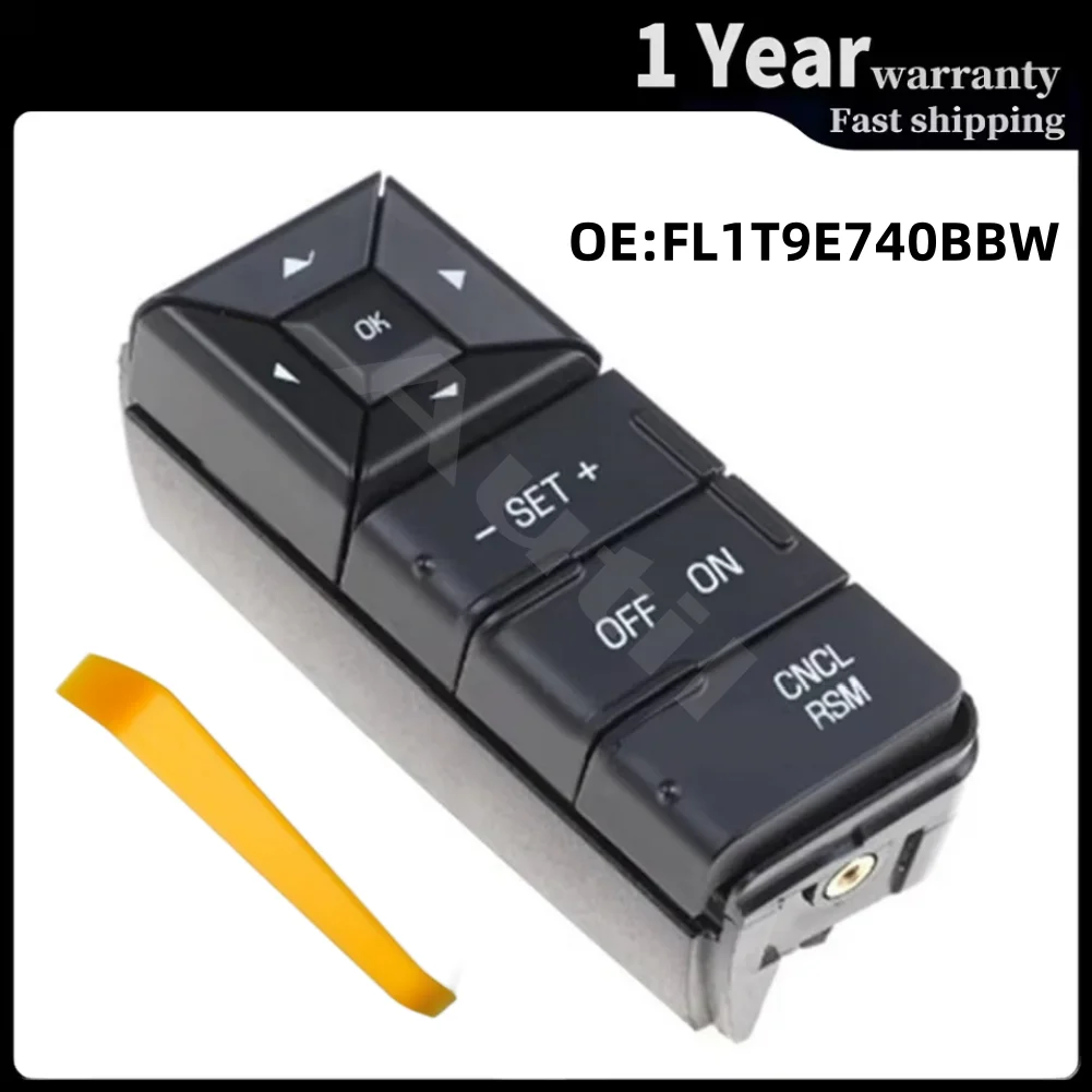 FL1T-9E740-BBW Multifunction Steering Wheel Switch Cruise Control Volume Button for Ford Expedition 2017 Car Accessories
FL1T-9E740-BBW Multifunction Steering Wheel Switch Cruise Control Volume Button for Ford Expedition 2017 Car Accessories