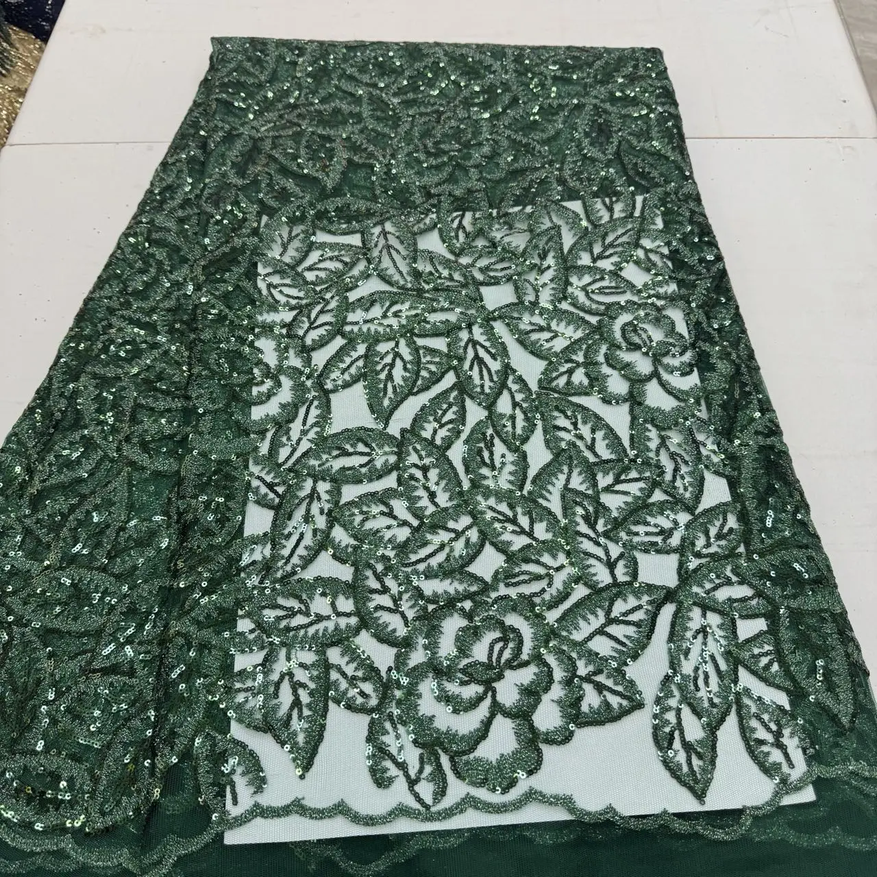 2026 африканская нигерийская высококачественная тюль с блестками, кружевная ткань для выпускных платьев, вышивка бисером, сетчатая ткань, 5 ярдов, JY504
2026 африканская нигерийская высококачественная тюль с блестками, кружевная ткань для выпускных платьев, вышивка бисером, сетчатая ткань, 5 ярдов, JY504