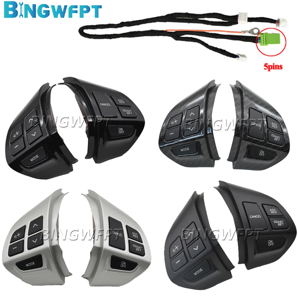 Кнопка круиз-контроля (4 цвета), многофункциональный переключатель на рулевом колесе, 2008-2015 для Mitsubishi Pajero/Montero Sport (KH)
Кнопка круиз-контроля (4 цвета), многофункциональный переключатель на рулевом колесе, 2008-2015 для Mitsubishi Pajero/Montero Sport (KH)