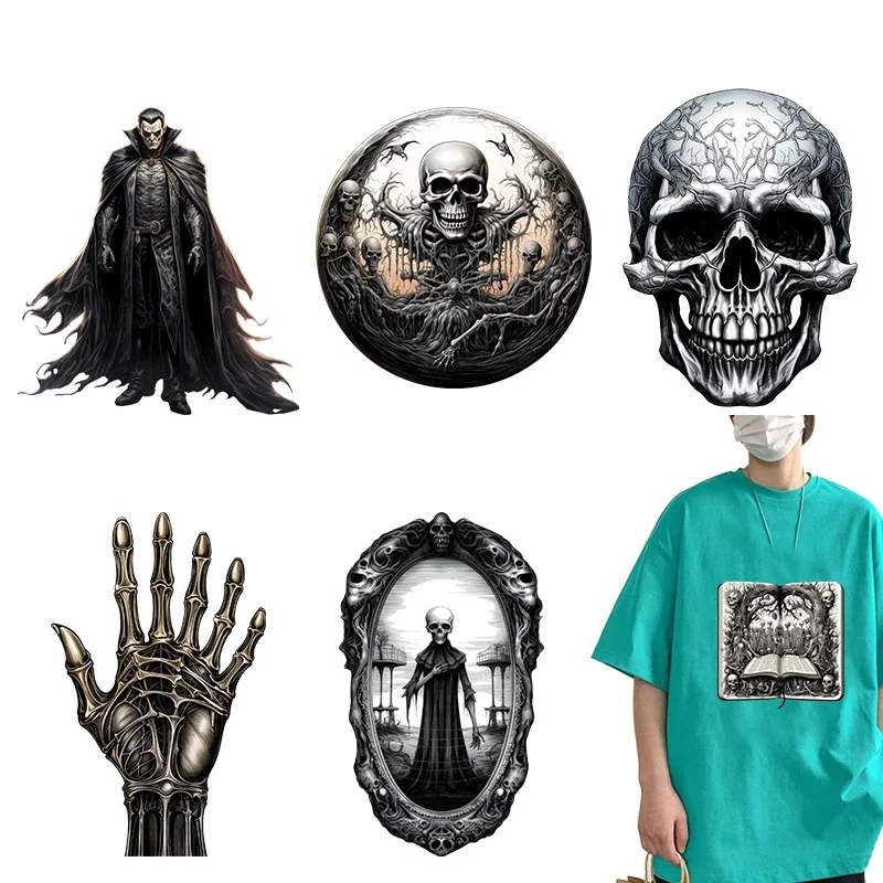 Terrifying Skull Vampire on Halloween Iron On Patch dtf transfers ready to press Iron on transfer Heat Transfer Printing Clothes
Terrifying Skull Vampire on Halloween Iron On Patch dtf transfers ready to press Iron on transfer Heat Transfer Printing Clothes