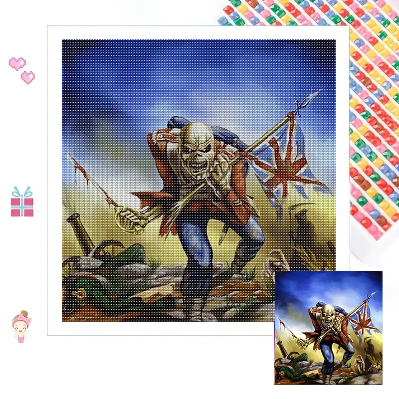 DIY Diamond Painting Horror Pattern 5D Full Circle Diamond Mosaic Art Set - A home decoration Gift for beginners
DIY Diamond Painting Horror Pattern 5D Full Circle Diamond Mosaic Art Set - A home decoration Gift for beginners