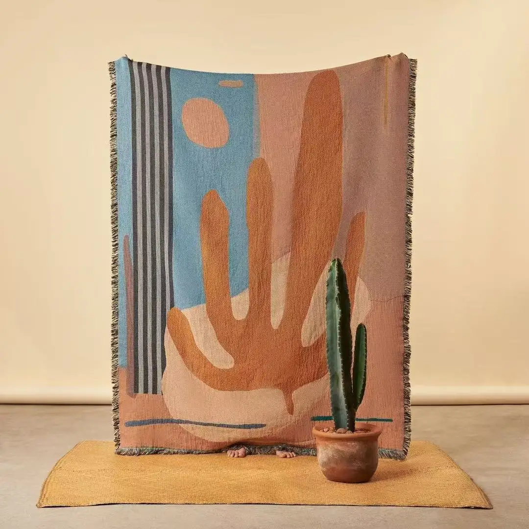 Moorland Cactus Vintage Cotton Thread Tapestry Bedroom Decorative Hanging Cloth Cabinet Cover Blanket Cover Rectangular Shape
Moorland Cactus Vintage Cotton Thread Tapestry Bedroom Decorative Hanging Cloth Cabinet Cover Blanket Cover Rectangular Shape