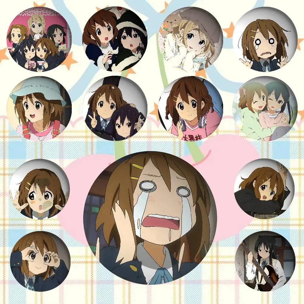 Cute K-on Round Exquisite Badge Brooches Creative Pins For Clothes Hat Backpack Gift Accessories
Cute K-on Round Exquisite Badge Brooches Creative Pins For Clothes Hat Backpack Gift Accessories