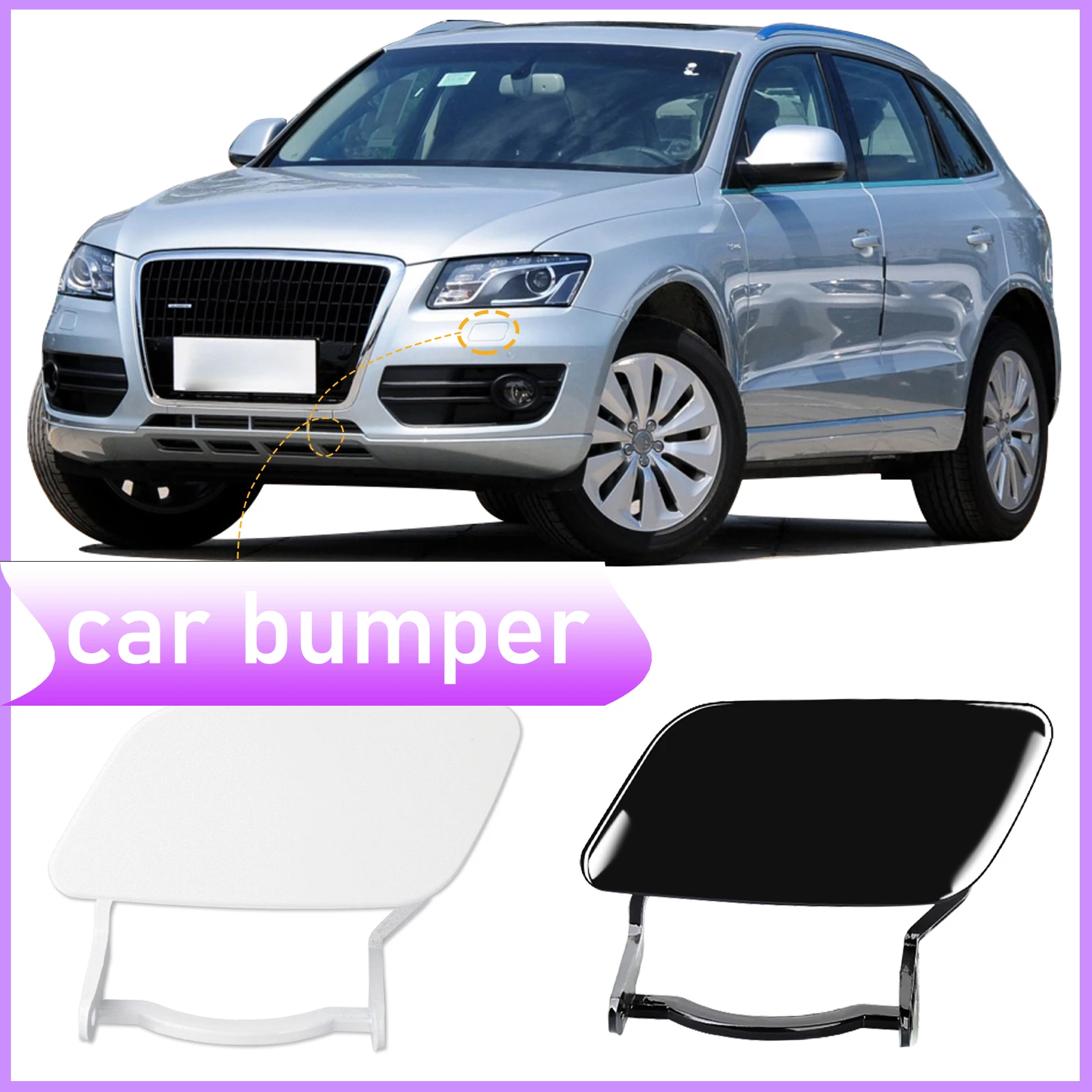 Front Bumper Headlight Headlamp Washer Jet Spray Nozzle Cover Cap For Audi Q5 2009-2012 8R0955275 8R0955276 Left Right
Front Bumper Headlight Headlamp Washer Jet Spray Nozzle Cover Cap For Audi Q5 2009-2012 8R0955275 8R0955276 Left Right