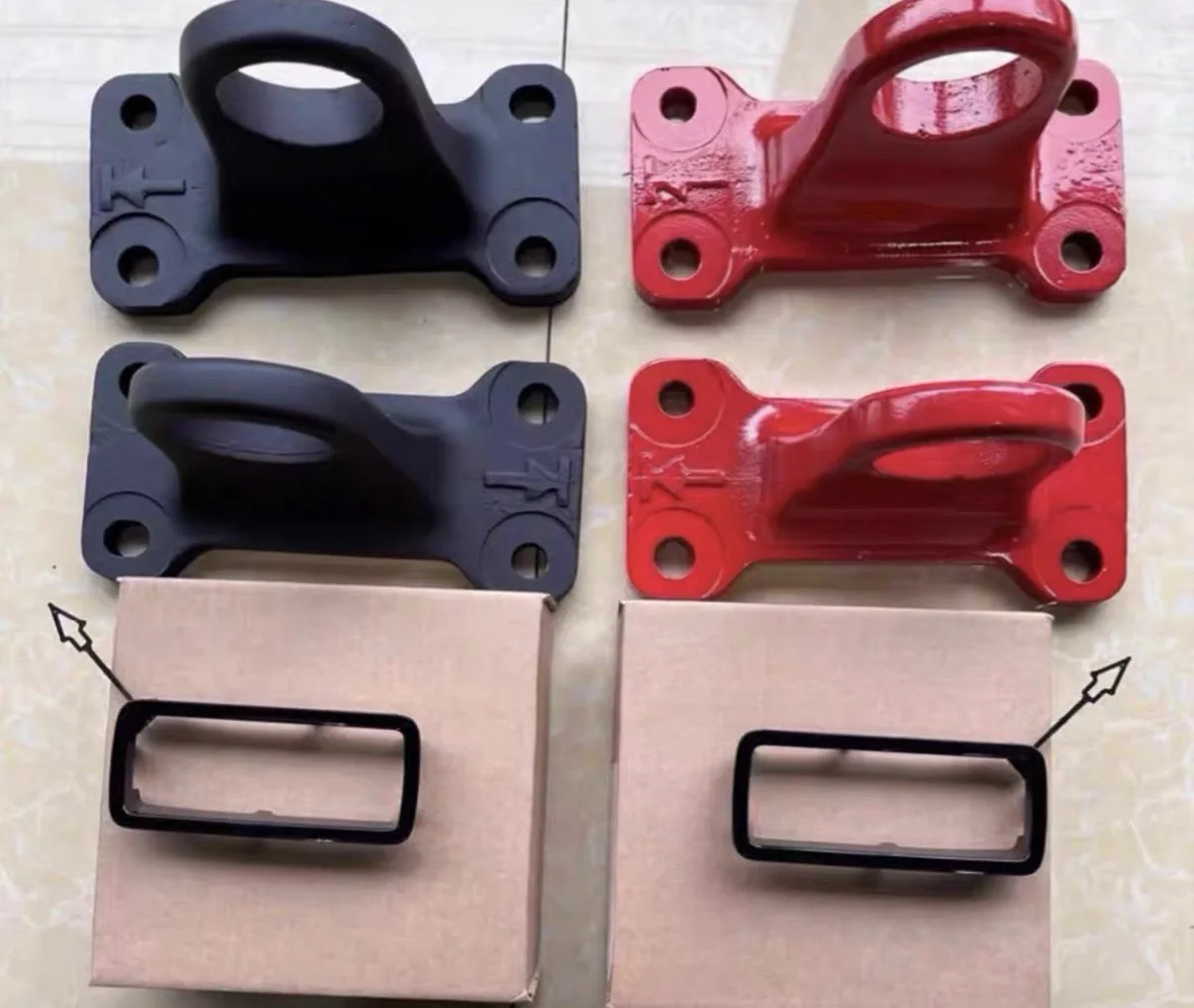 Hot-selling New 2PCS Heavy Duty Tow Hooks Front Rear Bumper Trailer Towing Accessories for FUTURE 4X4 off ROAD
Hot-selling New 2PCS Heavy Duty Tow Hooks Front Rear Bumper Trailer Towing Accessories for FUTURE 4X4 off ROAD