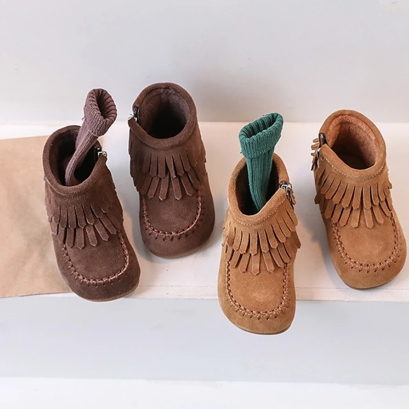 Child Winter Snow Boot2025 New Baby British Style Flat Autumn Boot Casual Child Anti Slip Versatile Women's Fashion Snow Boot
Child Winter Snow Boot2025 New Baby British Style Flat Autumn Boot Casual Child Anti Slip Versatile Women's Fashion Snow Boot