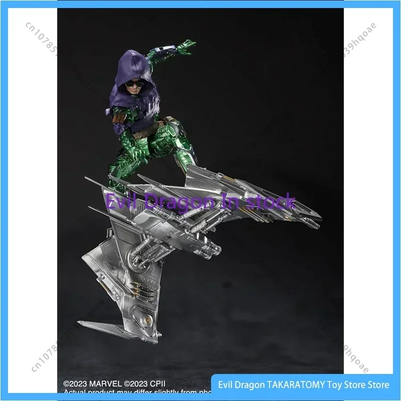 Bandai Original Spider-Man: Homeless Anime Figure SHF Green Goblin Action Figure Toy Kids Gift Collectible Model Doll
Bandai Original Spider-Man: Homeless Anime Figure SHF Green Goblin Action Figure Toy Kids Gift Collectible Model Doll