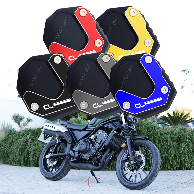 Motorcycle Accessories Side Brace Pad For HONDA CL 250 CL 500 2023 Kickstand Enlarger Side Stand Extension Plate Pad CL250 CL500
Motorcycle Accessories Side Brace Pad For HONDA CL 250 CL 500 2023 Kickstand Enlarger Side Stand Extension Plate Pad CL250 CL500